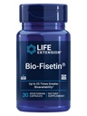 Prolongation de vie Bio-Fistétine, Fisetin, galactomannans de graines de fénugreek, Santé cellulaire, Santé cognitive, Longévité, Sans gluten, Végétarien, Non-OGM, 30 Capsules végétariennes