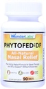 Wonder Laboratories Fytofed-DF All-Natural Nasal Relief and Decongestant, 90 tabletten