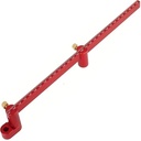 300mm Boussole de travail du bois, Boussole de travail du bois Scriber, Grand Boussole pour le travail du bois, Boussole de travail du bois Criblage du cercle règleur Marquage du cercle de jauge Outil de marquage - Rouge