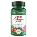 Vegan Collageen Builder - Organic Whole Foods Fruits + Veg, Silica, Luteïne, Vitamine C, Biotine, Grape Seed - Aminozuren Glycine, Lysine + Proline Collageen Boosters (30 porties, tabletten)