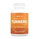 Paleovalley - Complexe de curcuma biologique - Curcuma biologique à spectre complet avec superaliments de soutien pour la santé - 56 capsules végétariennes - Joints de soutien, immunité, santé du cerveau et du coeur