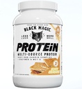 Black Magic Multi-Source Whey Protein Powder - Wei, Egg, Casein Complex met Enzymen & MCT's Keto, Low Sugar Pre/Post Workout Honey Graham Crackers Flavor 24g 2 LB, Pack van 1
