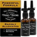 Doc Anderson's Botanical Nasal Spray, natuurlijke verteringsreliëf met Aloë & Thye for Clearer Breathing, Combat Irritants, and Moisturizes, Made in USA (2 Pack)