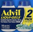Advil Liquigels, 200 Miligrammen, 240 Tel 200mg