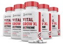 (5 verpakkingen) Vital Grow XL Extreme Pillen 1600MG Premium Formula Property Blend for Men's Health 300 Capsules