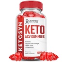 Justified Laboratories Ketosyn Keto ACV Gummies Advanced Formula 1000MG Ketosyn Keto Gummies Apple Cider Vinegar Geformuleerd met Granaatappel Beet Sap Poeder B12 Vegan Non GMO 60 Gummys