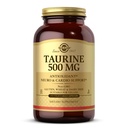 Solgar Taurine 500 mg, 250 plantaardige capsules - Antioxidant - Hersengezondheid - Aminozuur - Veganistisch, Glutenvrij, Zuivelvrij, Kosher - 250 porties