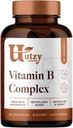 Utzy Naturals Vitamine B Complex bevat alle 8 essentiële B vitamines met Choline en Inositol 60 capsules