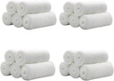 EtenBijten 20 Rolls 4 inch x 4.92 Yards Gerolde Gauze Stretch Bandage/Medische Grade Steriel Eerste Hulp Wond Care Katoen Ply/Stretched Gauze Bandage Rolls met medische tape