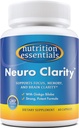Voeding Essentials Nootrope Hersenen Ondersteuning Supplement + Probiotica voor vrouwen en mannen met Lactase Enzyme