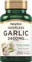 Piping Rock Odorless Knoflook Supplement 2400mg 