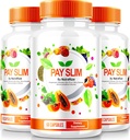 NutraRize (3 Pack) Pay Slim Capsules, PaySlim All-Natural Supplement voor gezond gewichtsverlies, Premium Formule om lichaam en fitness doelstellingen te bereiken, Officiële recensies (180 Capsules)