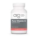Allergie Onderzoeksgroep Pure Vitamine C Supplement - Ascorbinezuur, 1000mg Biologische Vitamine C, Hoge Potentie, Ongebufferd, Mild Zuur, Vegetarische Capsules - 100 Tel.