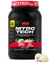 Muscletech Wei Protein Powder (Vanilla Cream, 2.2 Pound) - Nitro-Tech Ultimate Muscle Building Formula with Wei Protein Isolaat - 30g of Protein, 3g of Creatine & 6.8g of BCAA - Packaging May Vary