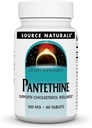 Bron Naturals Pantetine, Ondersteunt Cholesterl Wellness*, 300 mg, 60 tabletten