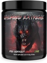 Uncaged Extreme Pre-Workout Powder - Extreme Energy, Focus, Nitric Oxide & Muscle Pump - Extreme Formula with L-Citrulline, Beta-Alanine, Rhodiola Rosea - 30 Servings - 1,22 Ponden - Cherry Lime