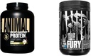 Animal Wei Isolate Wei Proteïnepoeder Isolate Loaded for Post Workout and Recovery & Fury - Pre Workout Powder Supplement for Energy and Focus