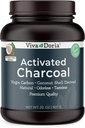 Viva Doria Virgin geactiveerd Charcoal Powder, Coconut Shell Afgeleid, Food Grade, 32 Oz