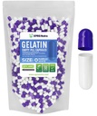 XPRS Nutra Size 0 Empty Capsules - 1000 Count Empty Gelatin Capsules - Pills DIY Capsule Filling - Pure Bovine Pill Gel Caps for Do-It-Yourself Supplements (Purple/White)