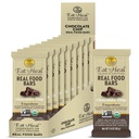 EatToHeal Chocolate Chip Real Food Bar - Biologische Vegan Gezonde Glutenvrije Proteïne Bars - Lage Suiker Maaltijd Vervanging Bar, Niet GGO, Nooit gebakken, Plant Based - Gemaakt om te genieten, Niet zitten op schuren