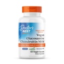 Artsen BEST Vegan Glucosamine Chondroitin MSM, gezond haar, huid, nagels, & gezamenlijke ondersteuning, non-GMO, glutenvrij, sojavrij, veganistisch 120 Veggie Capsules