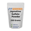 Agmetinesulfaatpoeder 250 Gram (Multiple Maten) Sterkte en pomp (Nitric Oxide) 100% Pure Agmetine Poeder, Veganistisch, Glutenvrij