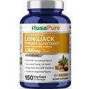 NusaPure Longjack Tongkat Ali 260.000mg 150 Veggie Caps (Non-GMO, Glutenvrij) Bioperine