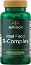 Swanson Real Food Vitamine B-Complex 60 Veg Capsules