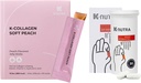 Dagelijkse Synbiotic+ (30 Caps) 100B CFU, Kimchi Postbiotic & K-Colllagen Zachte Peach Collagen Jelly (30 Sticks) - Digestief en huidgezondheid