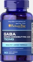 Puritanen Pride Gaba Gamma Aminoboterzuur 750 Mg Capsules, 90 Tellen