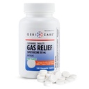 GeriCare Simethicone Kauwbare gas-reliëf tabletten 80 mg Snelle verlichting voor gas, opgeblazen en oncomfort .Munt-flavored anti-Gas kauwtabletten .