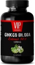 Vitaminen voor The Brain and Memory - Ginkgo BILOBA 120MG - Extract 50:1, Gingko biloba Complex, Ginkgo biloba Supplementen, Hersengeheugensupplementen, Geheugensupplement voor Hersenen, Geheugenpillen, 1Flits