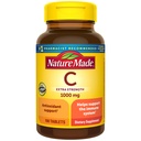 Nature Made Extra Strength Vitamine C 1000 mg, Dieetsupplement voor Immune Support, 100 tabletten, 100 dagen Supply