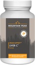 Mountain Peak Nutritionals Liver C - Organ Supplement helpt behouden gezonde leverfunctie en energieproductie - w/Siliphos® & Paddenstoelen - Hypoallergeen Dieetsupplement (90 Vegetarische Capsules)