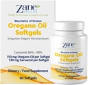 130 mg Carvacrol - 150 mg Oregano Oil per Softgel. Wereld Hoogste Concentratie Oregano Olie Capsule. Zane Hellas Oregano Oil. Softgel bevat 30% Griekse etherische olie van Oregano. 120 Softgels.