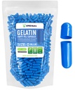 XPRS Nutra Formaat 0 Lege capsules - Lege Gelatine Capsules - 1000 Tel DIY Capsule Vulling - Pure Bovine Pill Gel Caps for Do-It-Yourself Supplements (Blue)