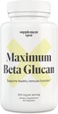 Maximale Beta-Glucan Supplement (60 capsules 400 mg per portie) 1 3D Beta Glucan Immune Support Supplement