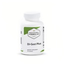 Formules professionnelles Di-Gest Plus - Bétaïne, acide L-glutamique, pancréatine, papaine et pepsine pour une digestion saine, absorption nutritive et doublure de Gut - hypoallergénique, sans gluten, 90 capsules