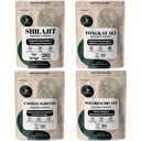 Jungle Powders Kruidenpoeders Bundel - Shilajit Powder, Tongkat Ali for Men Powder, Black Ant Extract Powder, Fadogia Agrestis Extract for Men Supplement