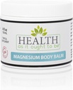 Magnesium body balsem voor spier loslaten Alle natuurlijke Magnesium Oil body balsem doordrenkt met Arnica, Aloë Vera, Jojoba en Kokosolie voor hoofdpijn, krampen, en snelle spier loslaten 4 Ounce