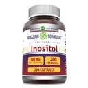 Verbazingwekkende Formules Inositol 500 mg 200 Capsules Supplement 