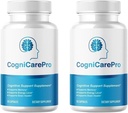 (2 Pack) Cogni Care Pro Brain Booster Pillen ter ondersteuning van hersen mist & geheugenverlies 120
