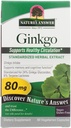 Nature's Antwoord Ginkgo Leaf Vegetarian Capsules, 60-Count