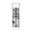 MAINTENANT Aliments Sports nutrition, effervescent effer-Hydrate, supplément électrolyte, récupération*, baie mixte, 10 comprimés