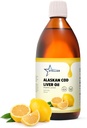 Stellar Alaskan Cod Leverolie - Biologische Citroen, 16.67 oz 