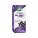 Nature's Way Sambucus Alpha CF Flu Relief* Elderberry Syrup met Sambucus nigra 3X en Alpha CF, Verlicht griepsymptomen*, 4 Fl Oz (Verpakking mei Vary)