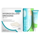 Dimora Hydrocolloïde Wond Dressing & Siliconen Scar Gel