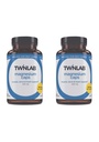 Twinlab Magnesium Caps - Hoge Absorptie Magnesium Supplement ter ondersteuning van Leg Cramps Relief - Magnesium Capsules for Stress Relief, 420 mg, 100 Telling, 2 Pack