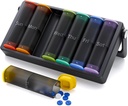 Weekly Pill Organizer 3 Times a Day(Black) en Weekly Pill Organizer Twee keer per dag(Translucent-Black)