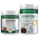 Zuiverheid Producten Bundel - JointGel (Berry Powder) + JointGel (Super Chocolate Powder) Bioactieve Collageen Peptiden + MSM - Ondersteunt de gezamenlijke functie en flexibiliteit tijdens het versterken van Joint Cartilage